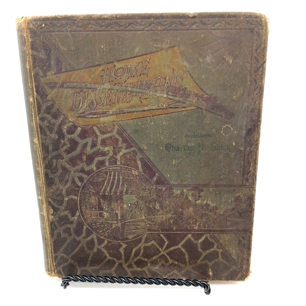 1890 Home Dissertations An Offering to the Household‎ Mrs. E. Stevens Tilton VTG